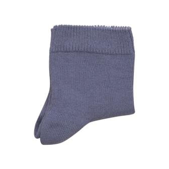 Meia Lupo BU Lisa Tamanho: 010 | Cor: Azul| 20 a 23