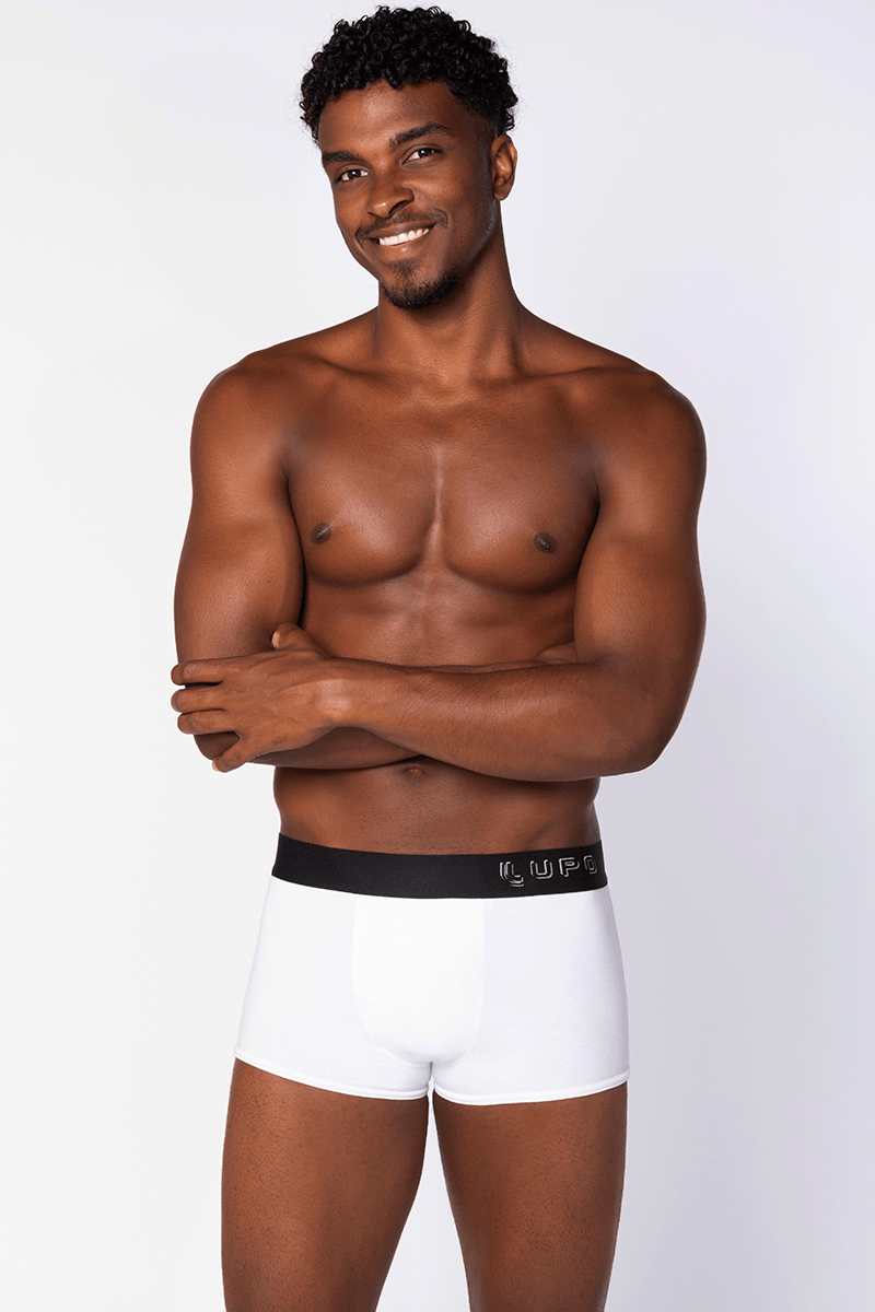 Cueca Sunga Algodão com Elastano Masculina Lupo