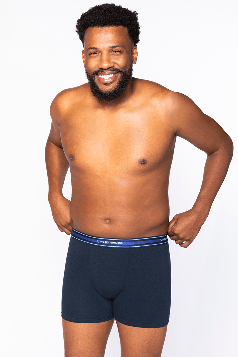 Cueca Boxer Algodão Tamanho Especial Masculina Lupo
