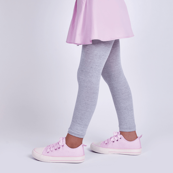 Meia-calça Algodão Infantil Feminina Lupo Tamanho: Pp | Cor: Mescla Cinza