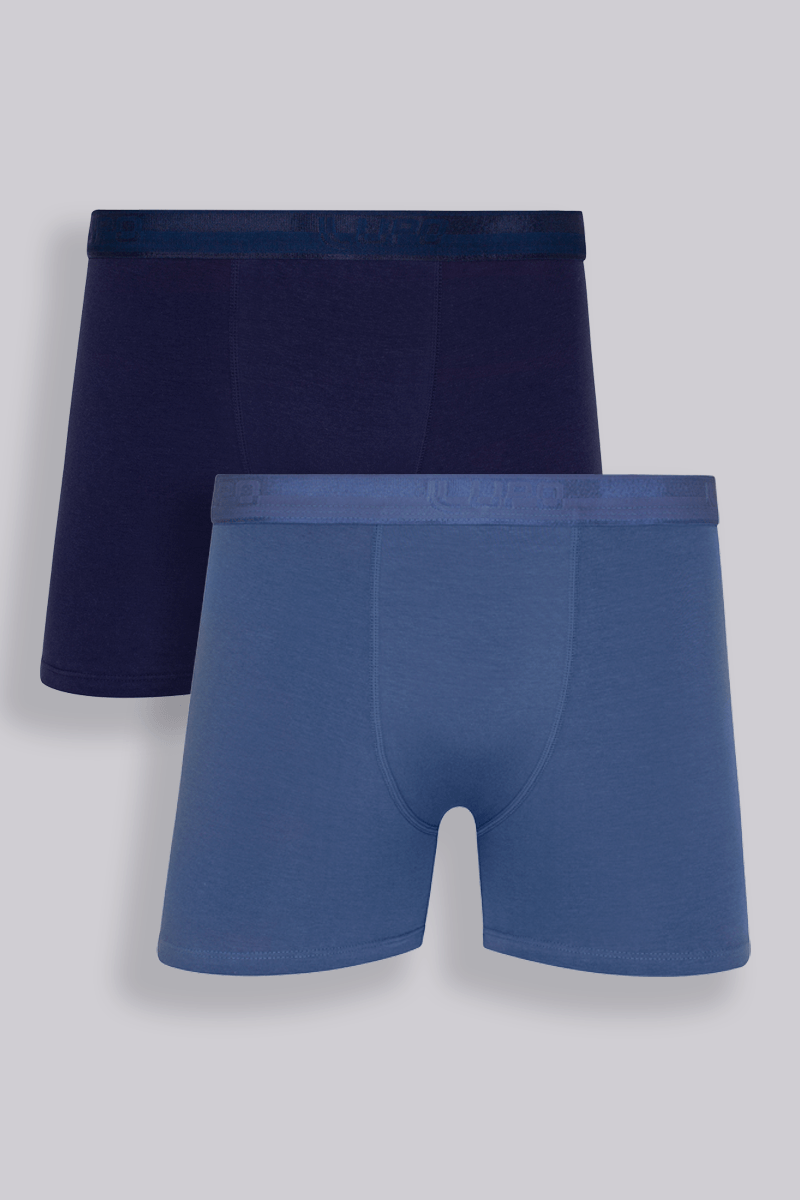 Kit 2 Cuecas Boxer Algodão Masculina Lupo
