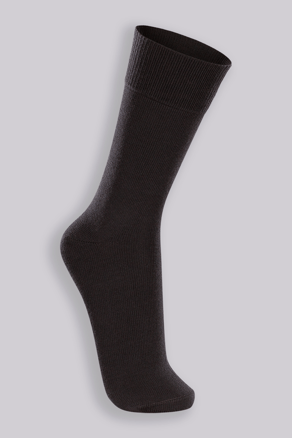 Meia Cano Longo Algodão Masculina Lupo Tamanho: U | Cor: Preto | De 39 a 43