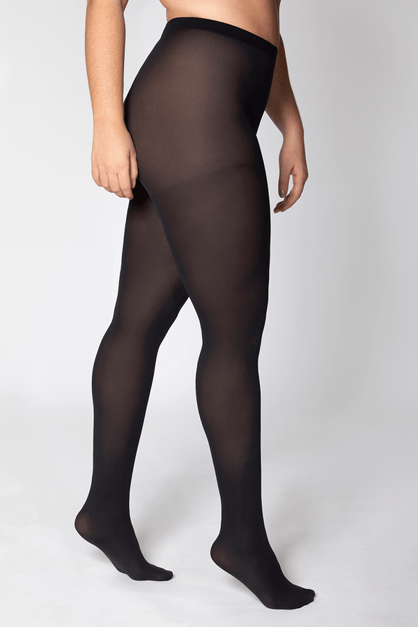 Meia-calça Opaca Plus Size Feminina Lupo Tamanho: Xxg | Cor: Preto