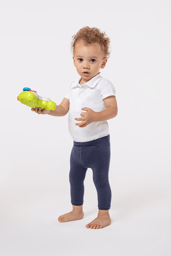Meia-calça Baby Unissex Lupo Tamanho: Pp | Cor: Azul