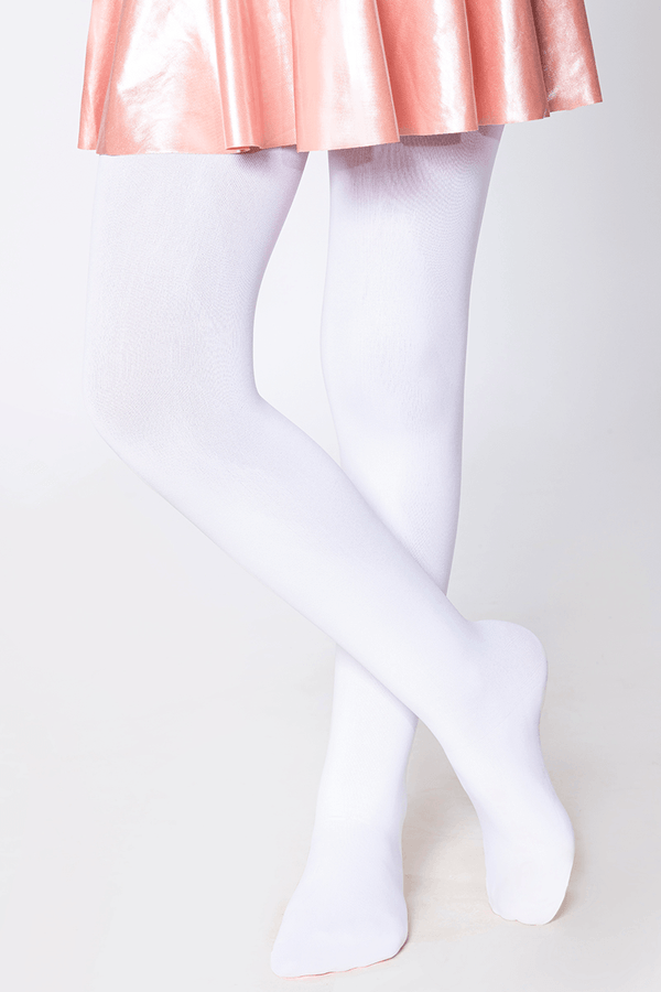 Meia-calça Ballet Infantil Feminina Lupo Tamanho: G | Cor: Branco Antartida