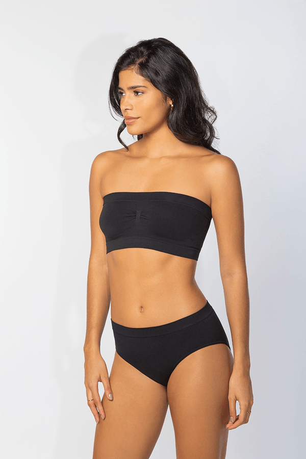 Calcinha Caleçon Sem Costura Feminina Lupo Tamanho: P | Cor: Preto