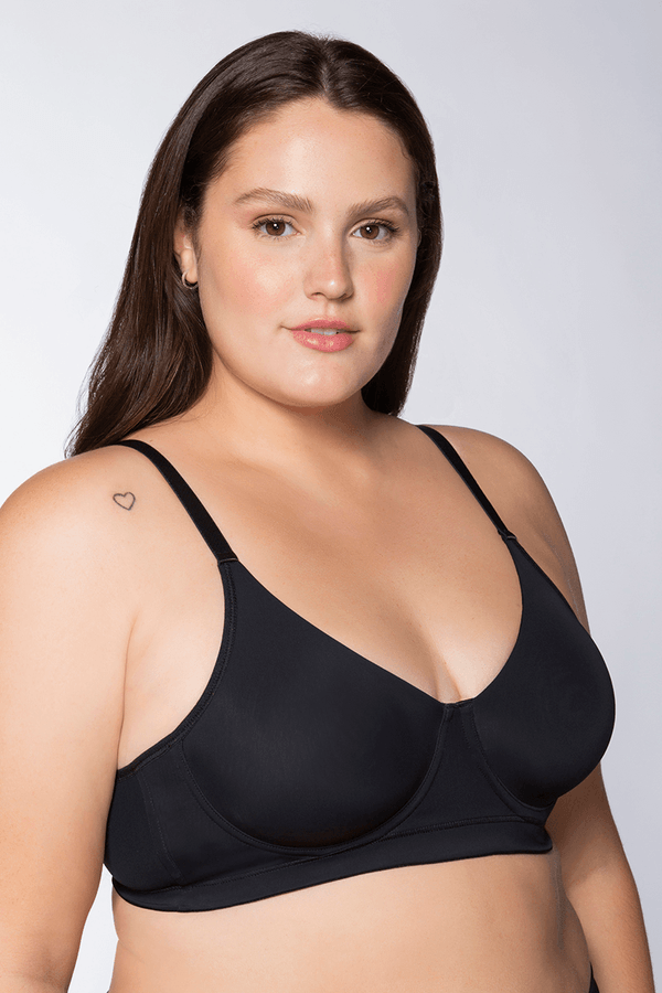 Sutiã De Suporte Com Aro Feminino Lupo Tamanho: XXG | Cor: Preto
