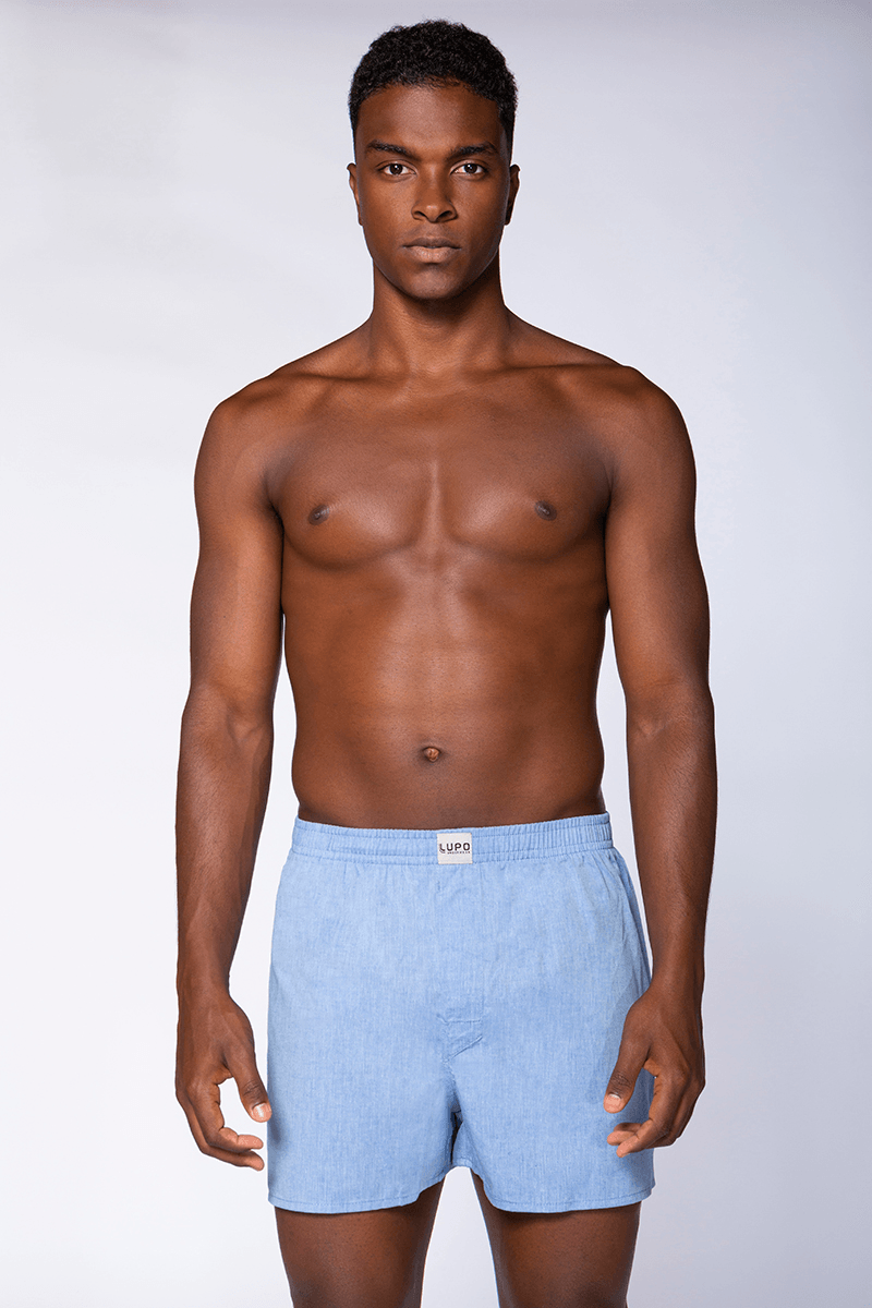 Samba-Canção com Abertura Algodão Masculina Lupo