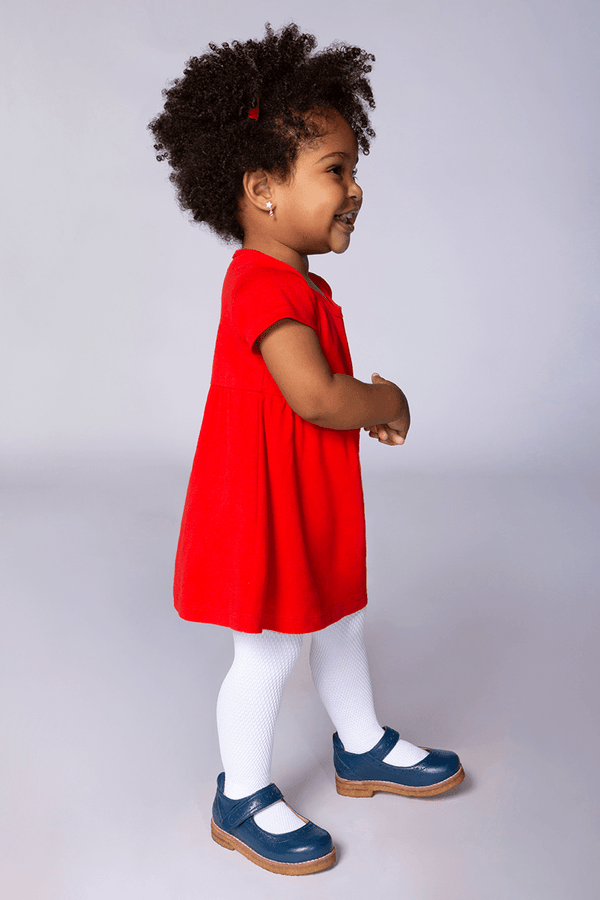 Meia-calça Opaca Bebê Feminina Lupo Tamanho: Rn | Cor: Branco Antartida