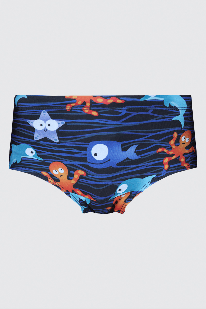 Sunga Infantil Estampada Com Costura Lupo LD