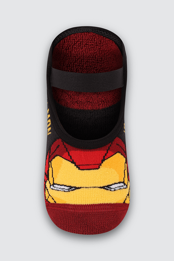 Meia Marvel KM Ving. Sap. Anti. Tamanho: 810 (Calçados 30 a 36) | Cor: Preto
