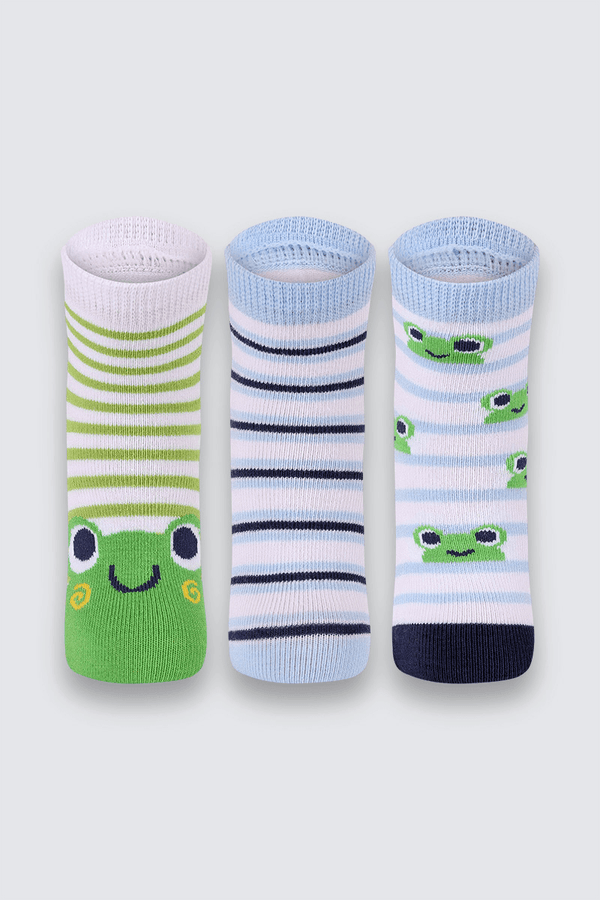 Meia Lupo Baby Kit3 Tamanho: U (Calçados 0 a 4 Meses) | Cor: Sortida