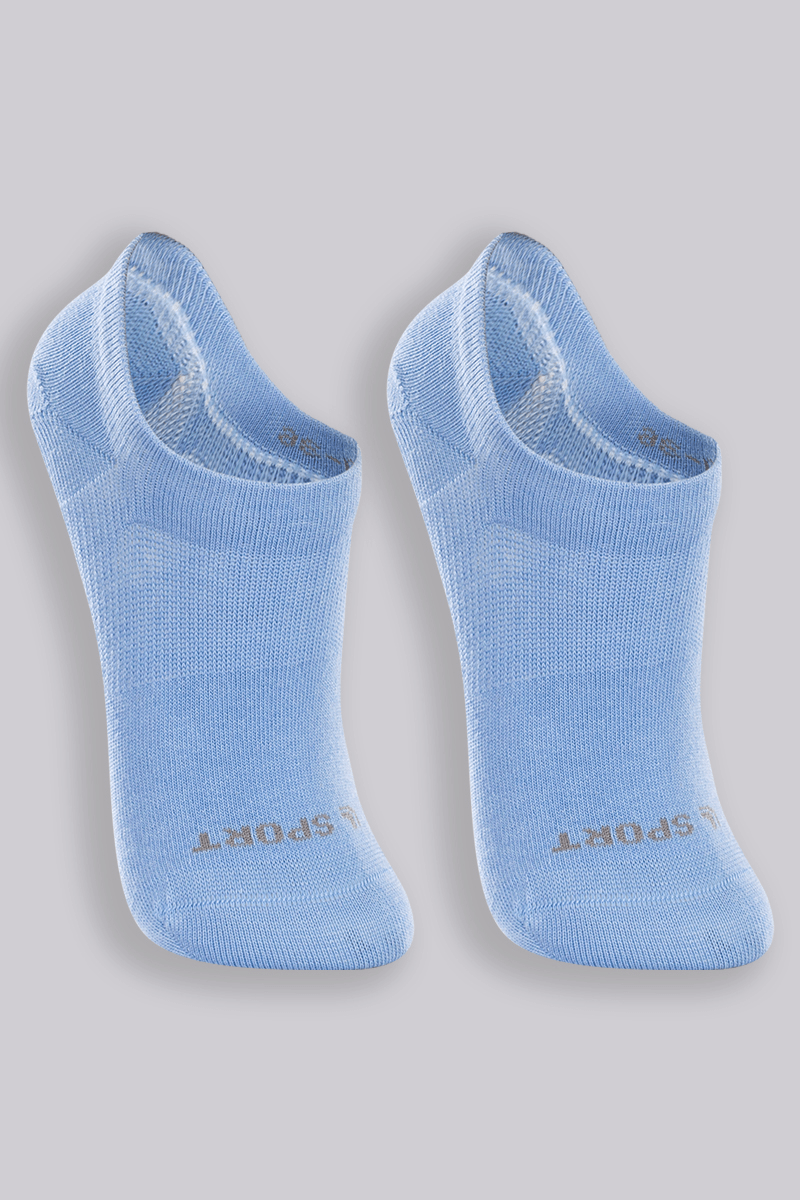 Kit 2 Meias Cano Invisível Esportiva Infantil Unissex Lupo