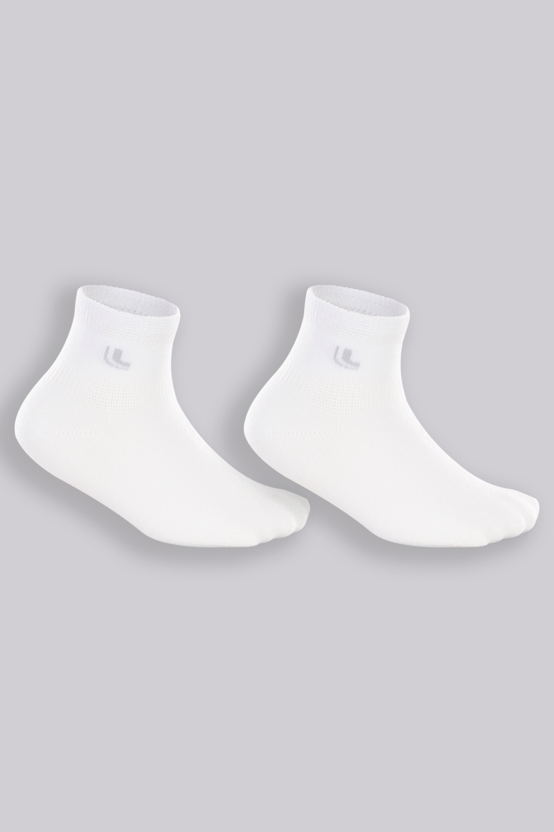 Kit 2 Meias Cano Médio Baby Unissex Lupo