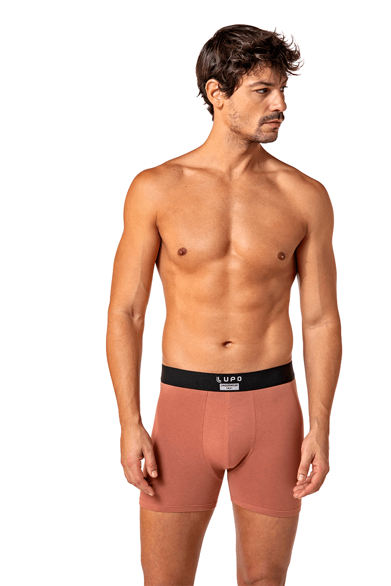 Boxer Algodão com Elastano Modelagem Especial