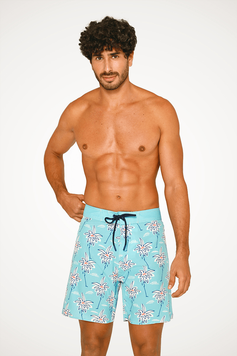 Boadshort Curto Estampado Lupo Beachwear