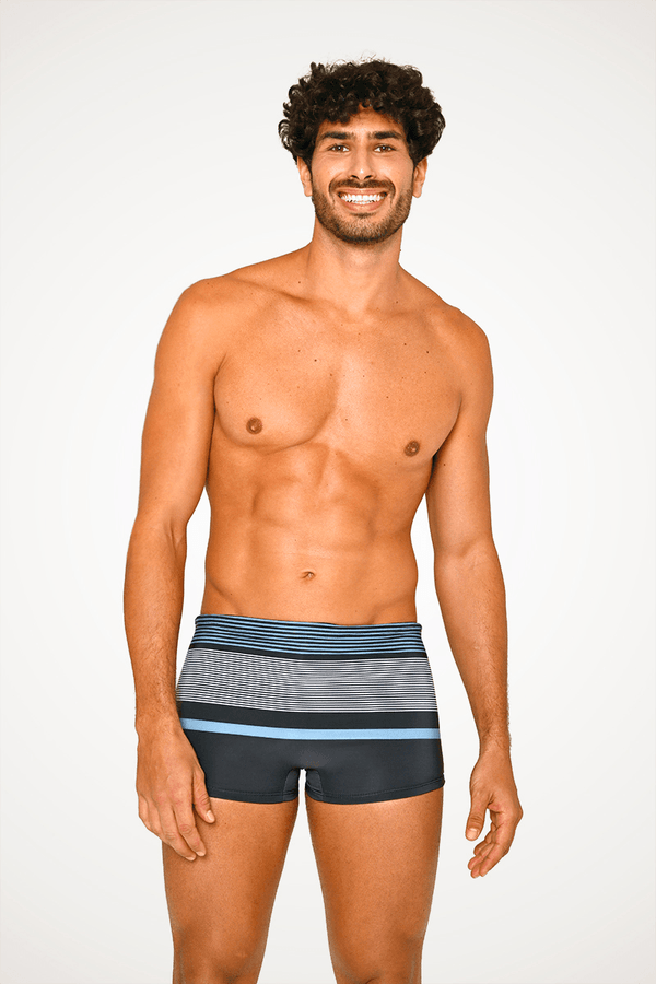 Boxer Beachwear Estampada Tamanho: P (38 a 40) | Cor: Preto