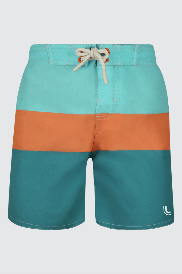 Boadshort Estampado Beachwear Lupo Kids Tamanho: 6 | Cor: Piscina