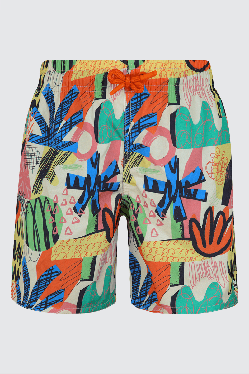Short Estampado Beachwear Lupo Kids