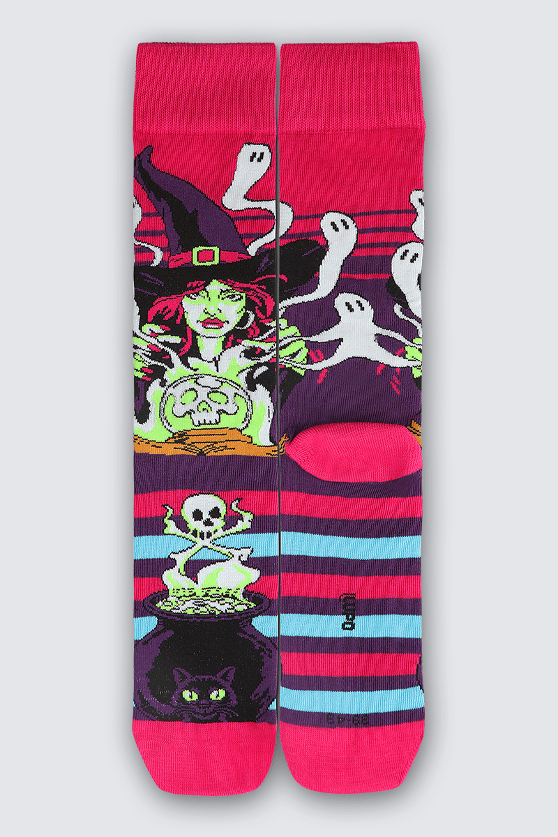 Meia Lupo Halloween Bruxa
