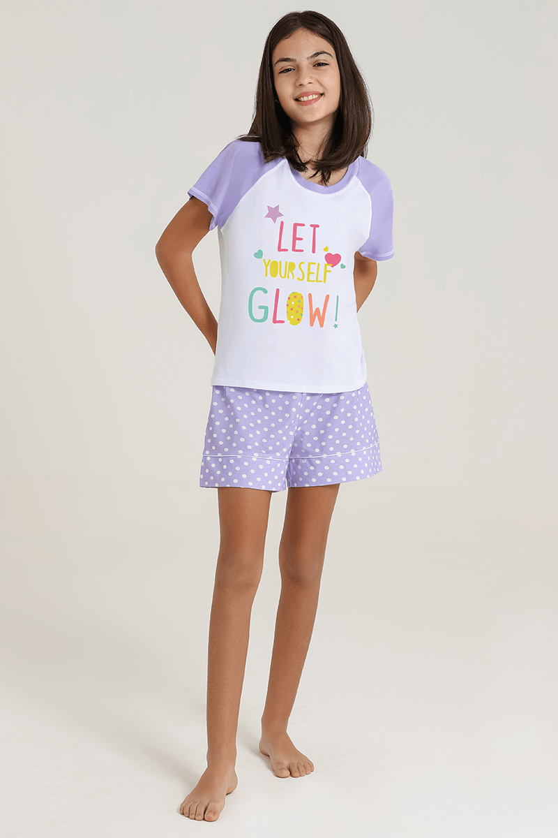 Pijama Lupo KF Sh.Doll Raglan Poa