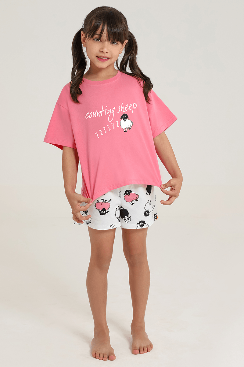 Pijama Lupo KF Sh.Doll Familia Ovelhas