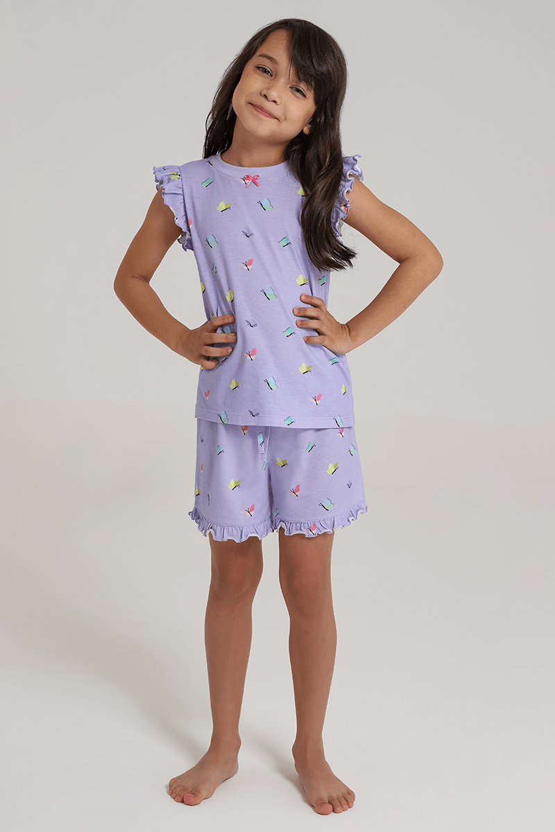 Pijama KF Sh.Doll Borboleta