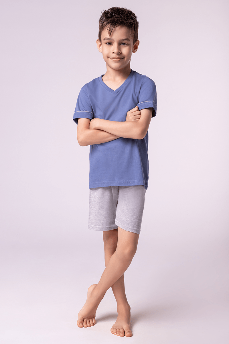 Pijama Curto Infantil Masculino Lupo