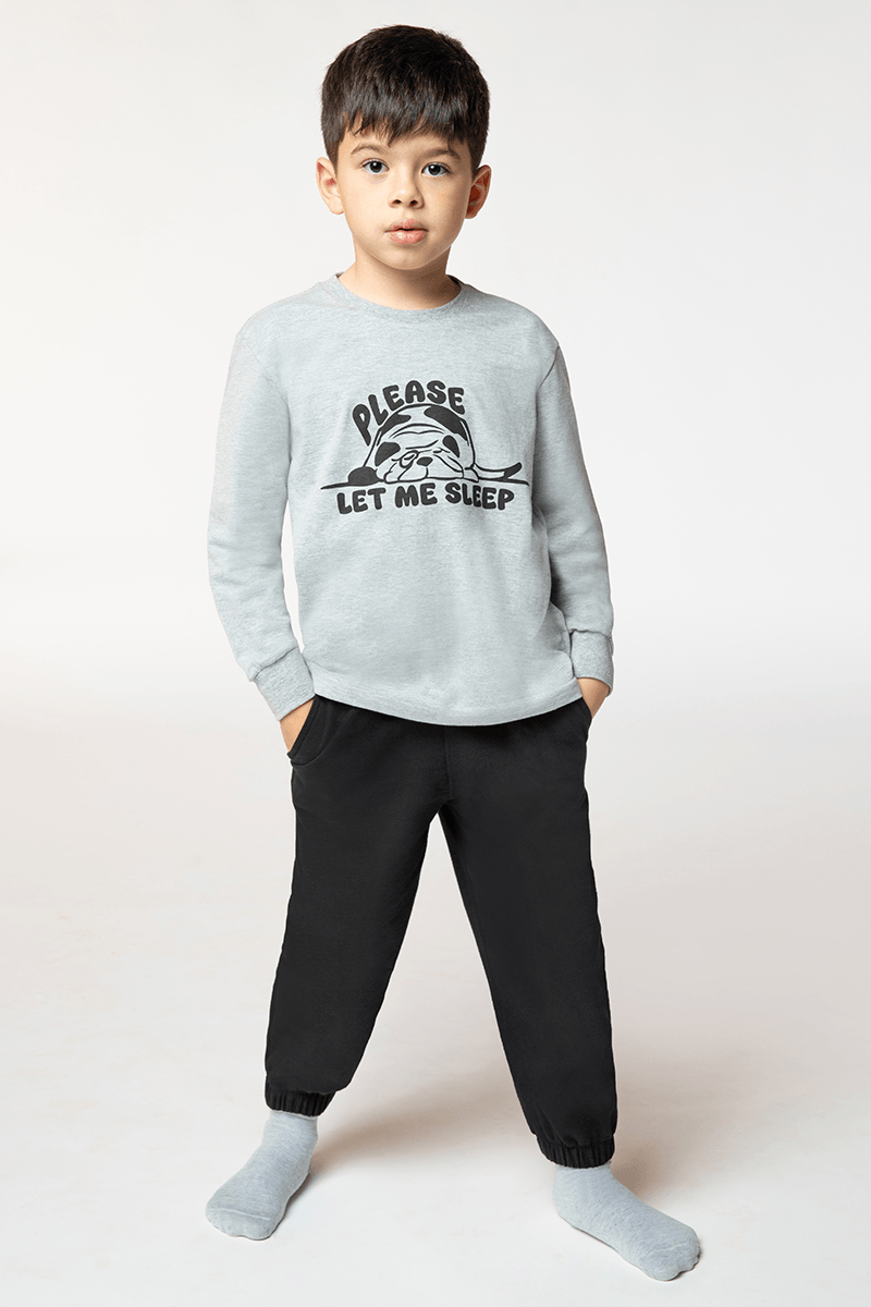 Pijama Longo Infantil Masculino Lupo