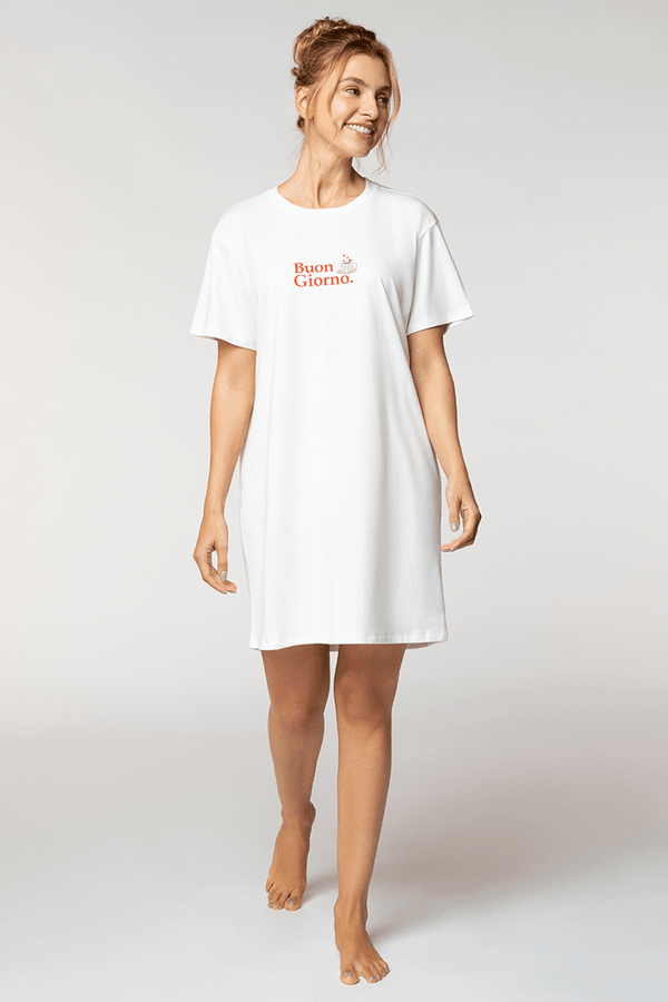 Camisola Algodão Feminina Lupo Tamanho: M (40 a 42) | Cor: Off White
