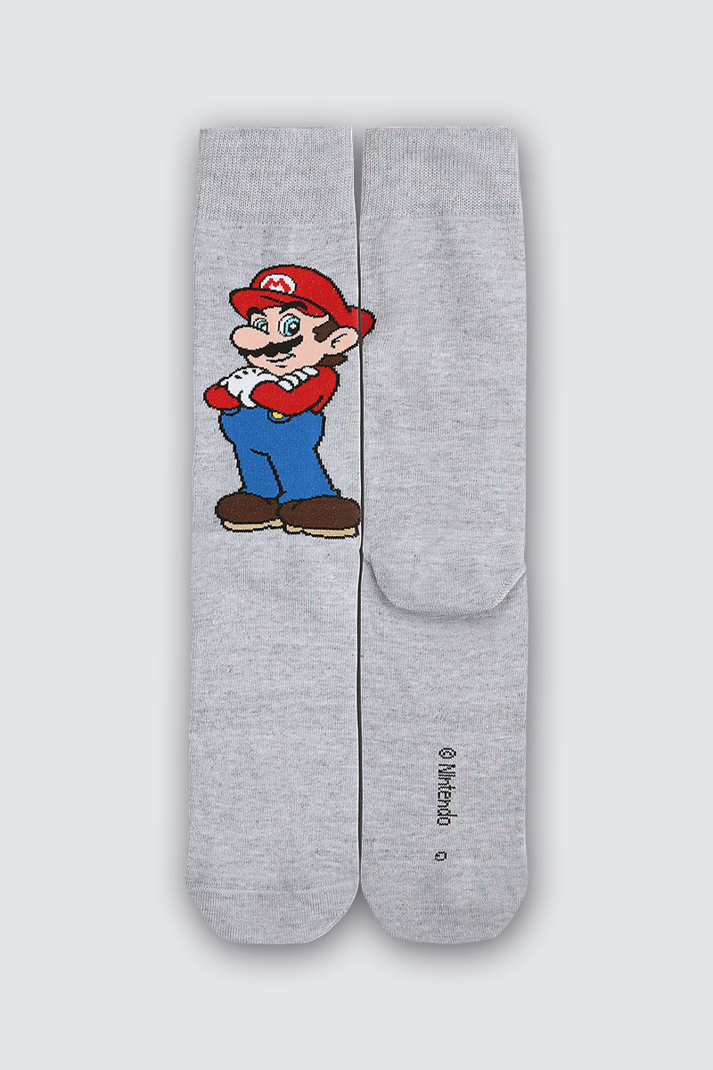 Meia Super Mario Bros Infantil Lupo