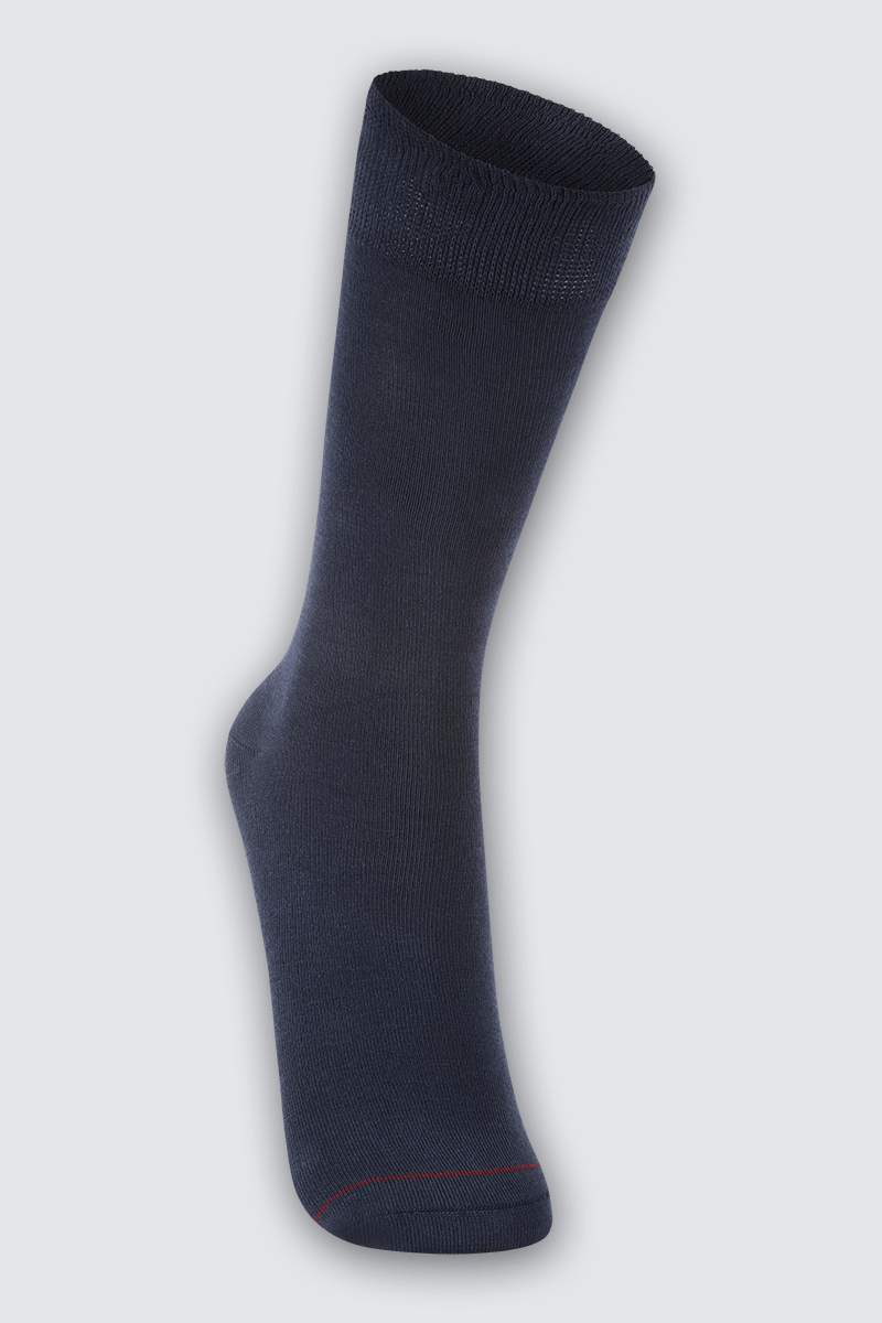 Meia Cano Longo Fio de Bambu Masculina Lupo