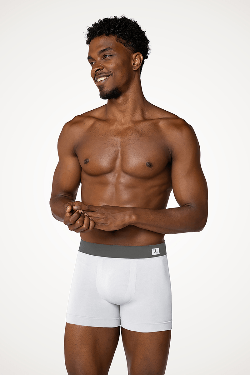 Cueca Boxer Microfibra Sem Costura Masculina Lupo